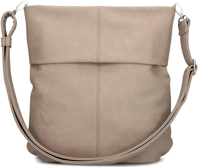 Zwei Damen Mademoiselle M12 Handbag Cappuccino, Cappuccino