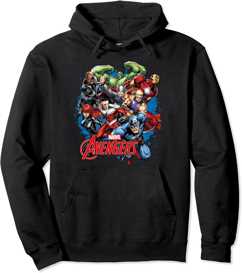 Marvel Avengers Classic Action Pullover Hoodie