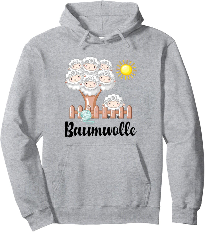 Baumwolle Spruch Schaf Fun Wortspiel Kinder Geschenk Cartoon Pullover Hoodie