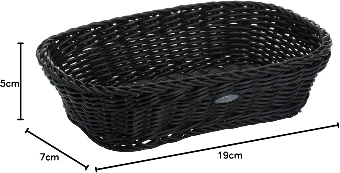Westmark Mehrzweck-Korb, Geeignet für Hotel und Gastronomie, Eckig, ca. 26,5 x 19 x 7 cm, Synthetikf