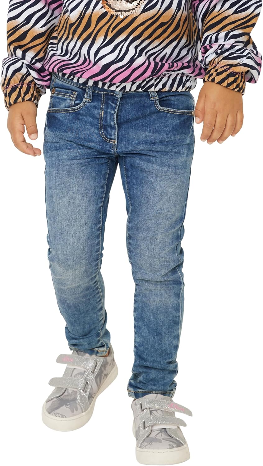 s.Oliver Mädchen Jeans 98 Blau, 98 Blau