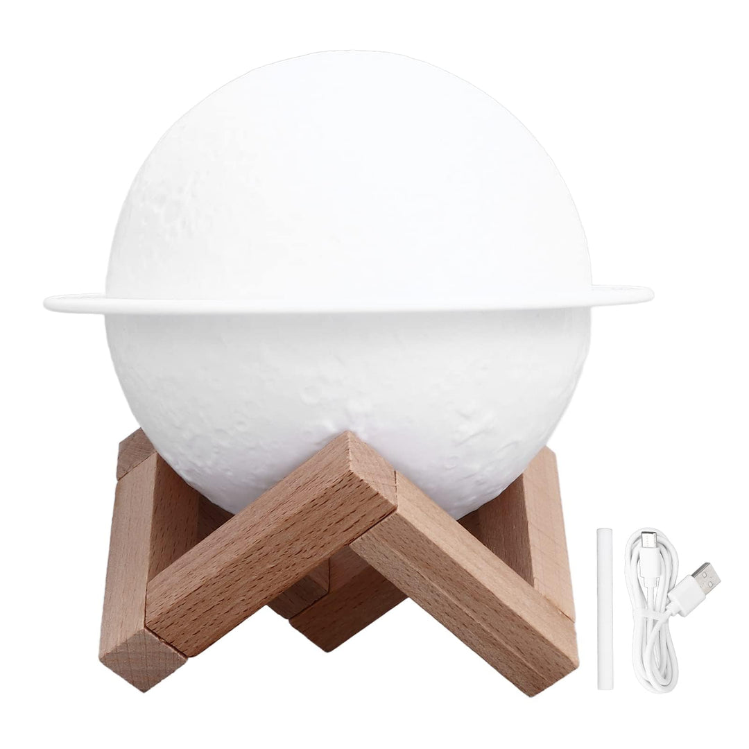 Marhynchus LED Moon Lampe Luftbefeuchter 3d Mondlicht Luftbefeuchter 2 in 1 Aromatherapie Diffusor m