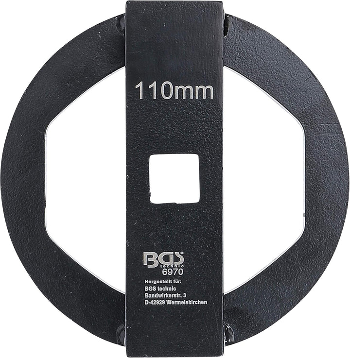 BGS 6970 | Achsmuttern-/Radkapsel-Schlüssel | für BPW-Achsen | SW 110 mm, SW 110 mm