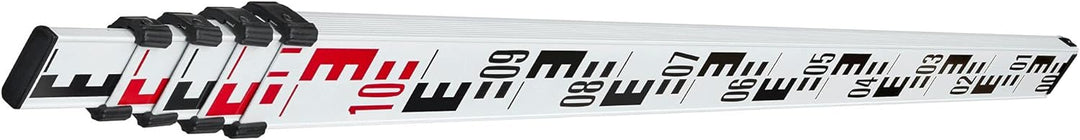 Stanley Teleskopnivellierlatte, Aluminium, AR51 (5m Länge in 5 Segmenten, cm/mm Einteilung) 1-77-161