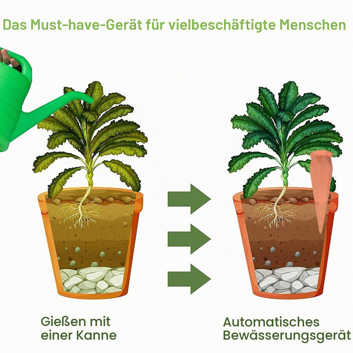 4er Tonkegel-Bewässerungsgeräte, automatische Bewässerungskugel*1 XL-Plantwater01*1, XL-Plantwater01