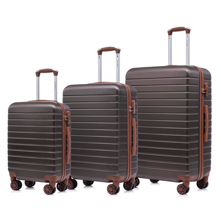 Reisekoffer Trolley Rollkoffer Handgepäck Set, Kofferset, Gepäckset Hartschalenreisekofferkoffer Sui