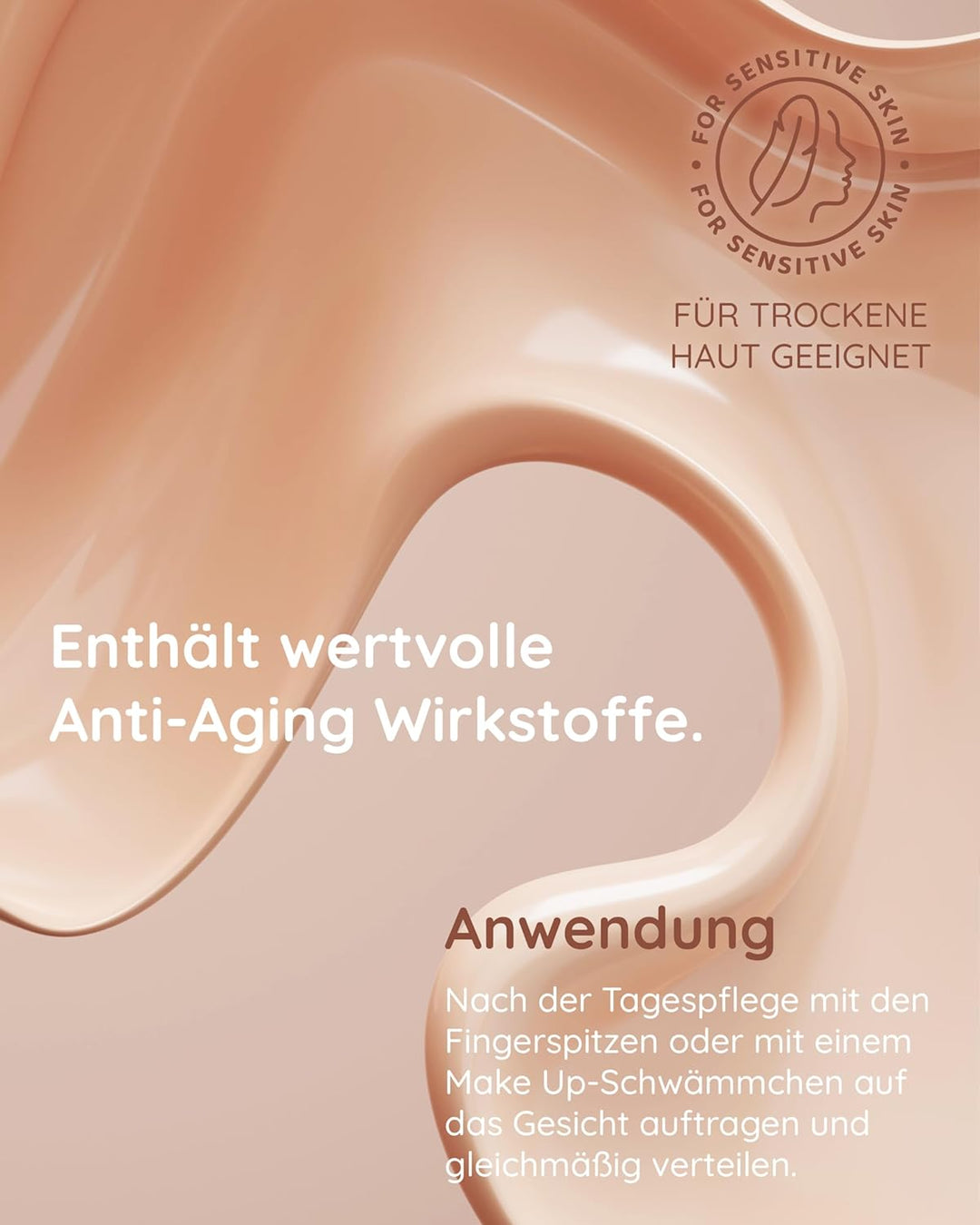 Malu Wilz Velvet Touch Foundation Vanilla Ice Cream 30ml I Skincare Creme Make up für makellosen Tei