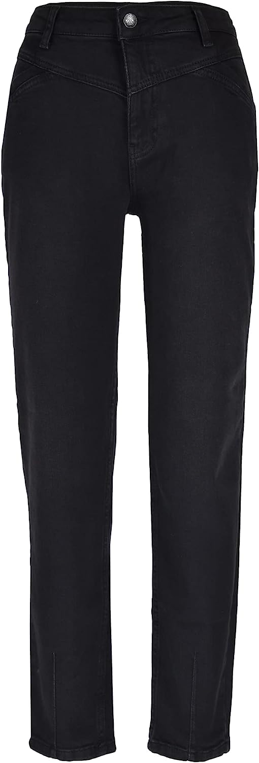 Buena Vista Damen Jeans Coco (as3, Alpha, x_s, Regular, Regular, Black Denim, XS)