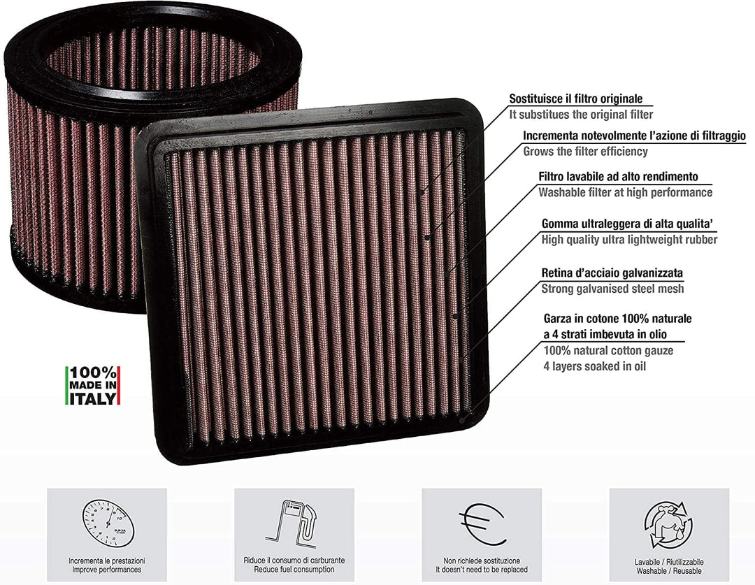 Simoni Racing Luftfilter z.B. passend für Audi/Seat/Volkswagen