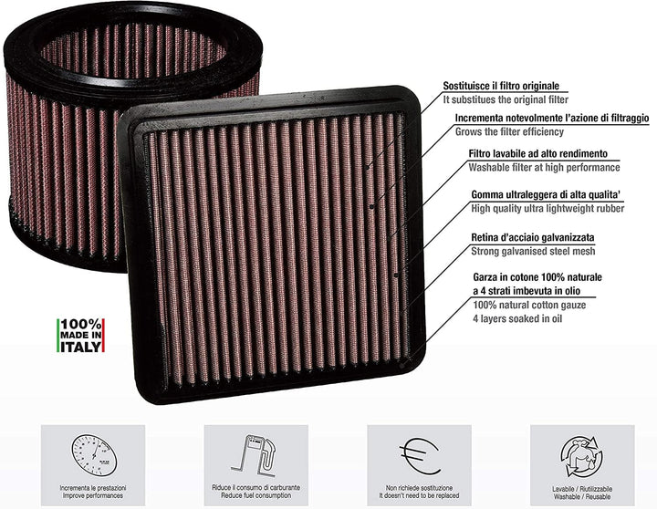 Simoni Racing Luftfilter z.B. passend für Audi/Seat/Volkswagen