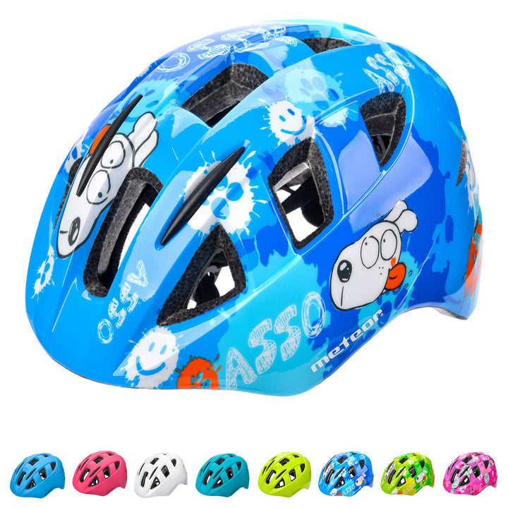 meteor® Fahrradhelm Kinderhelm BMX Kinder-Helm MTB kinderfahrradhelm Downhill rennradhelm Mountain-B