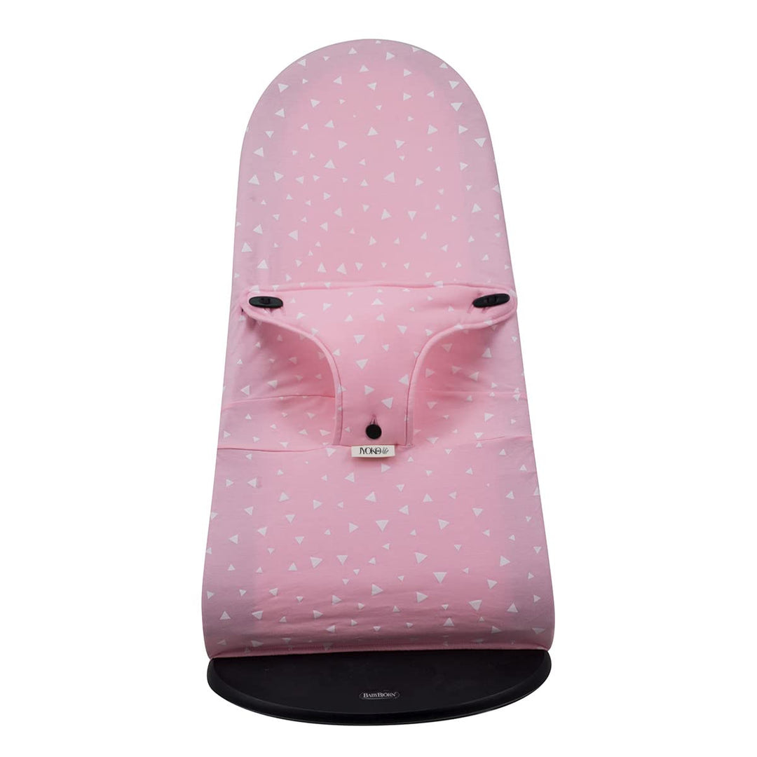 JYOKO KIDS Bezug kompatibel mit Babybjorn Bliss, Balance, Soft (Pink Sparkles, Baumwolle), Pink Spar