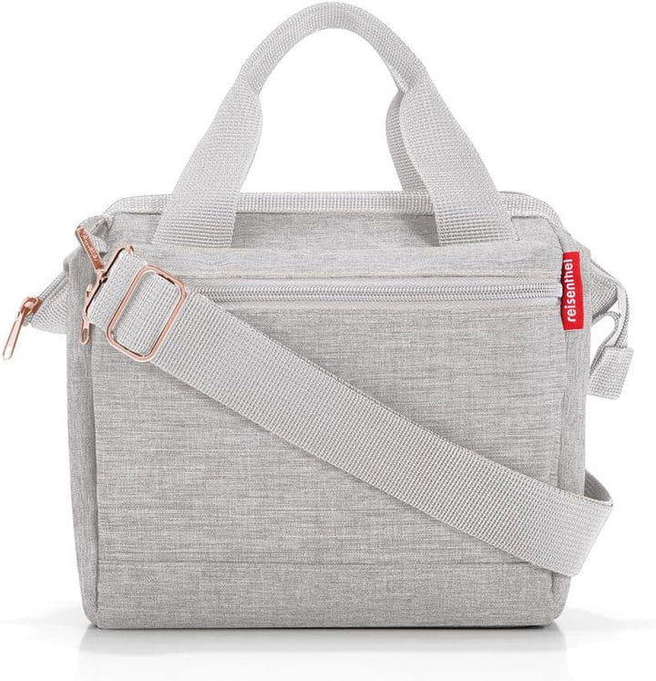 reisenthel Allrounder Cross Twist Sky Rose – Kleine Crossbody Bag mit abnehmbarem und verstellbarem