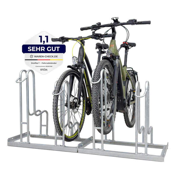 Hochwertiger Fahrradständer Standparker 4054 | Sicherer Radständer auch für Mountainbikes & E-Bikes