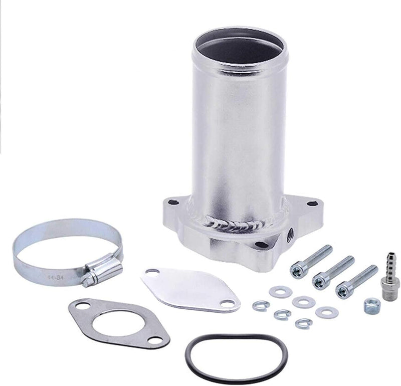 AGR Ventil Kit für AGR Delete Kit 1.9 TDI 130/160 CV Diesel 57mm Silber, Silber