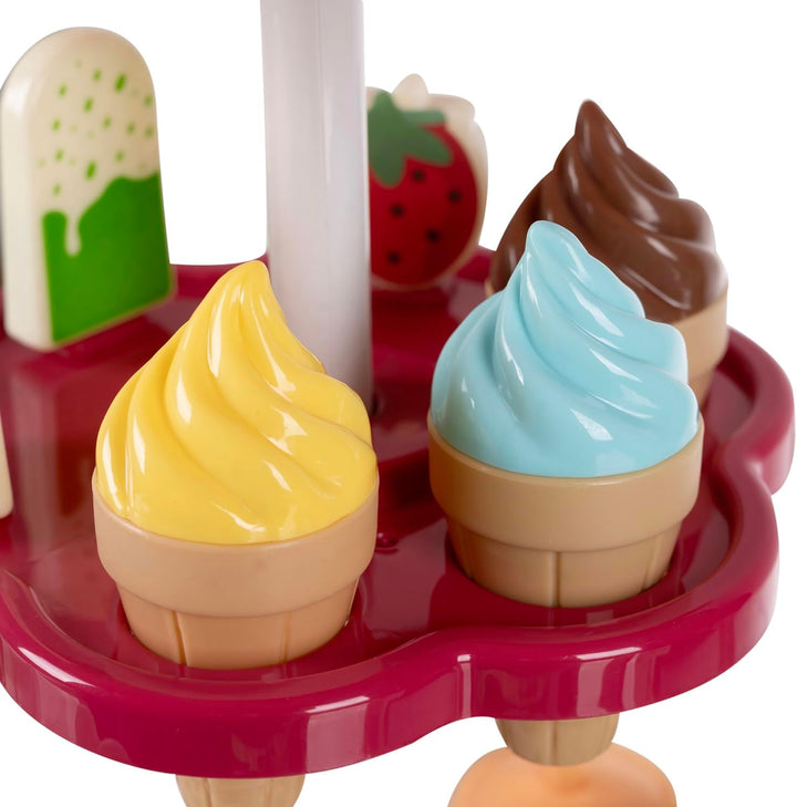Eisdiele für Kinder Süsswarenladen Sound & Licht EIS Set Zubehör 22733