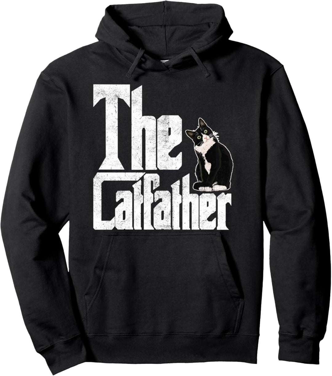 The Catfather Katze Cat Father Vater Katervater Geschenkidee Pullover Hoodie