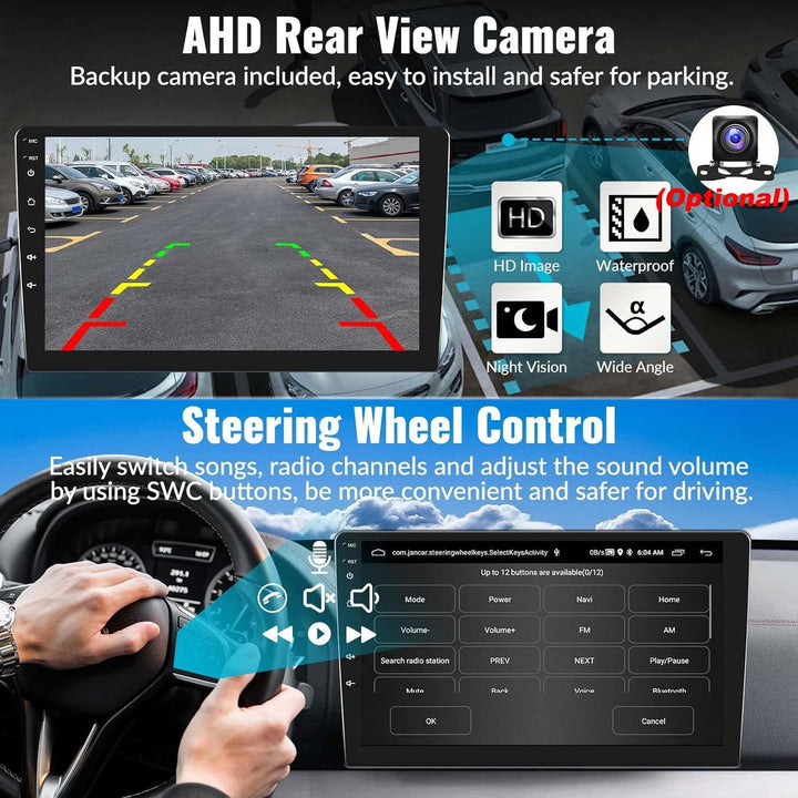 SIXWIN 4G+64G 8 Core Android 15 Autoradio für Nissan Qashqai 1 J10 2006-2016 Radio Wireless CarPlay