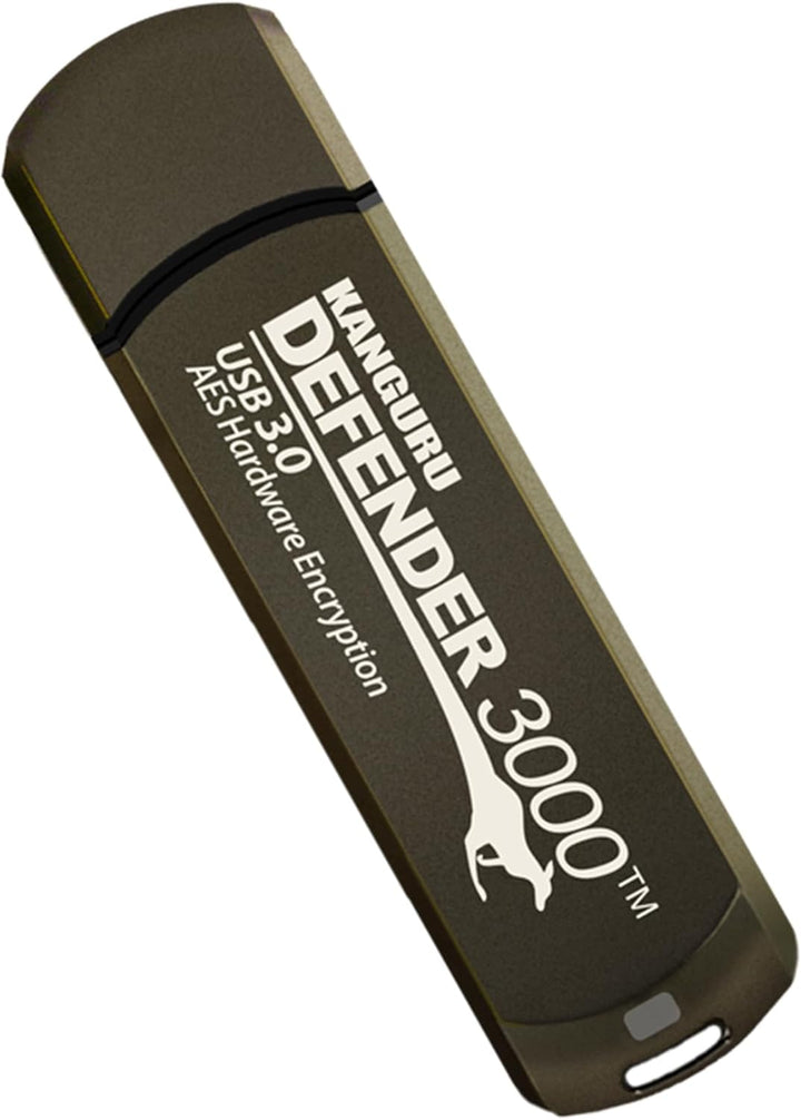 Kanguru Defender 3000 Speicherstick USB 3.0, schwarz schwarz 16G 16 gb, 16 gb