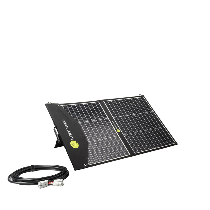 WATTSTUNDE Sunfolder Solartasche - Mobiles 12V Outdoor Solarpanel - faltbares Solarmodul (90 W), 90