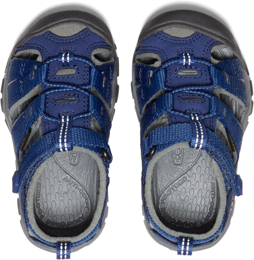 KEEN Unisex Kinder Seacamp 2 CNX Closed Toe Sandalen 19 EU Blue Depths Gargoyle, 19 EU Blue Depths G