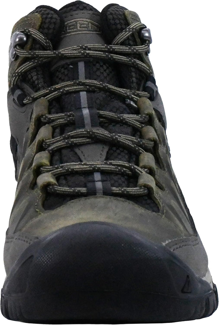 KEEN Targhee III Herren-Wanderstiefel, mittelhoch, wasserdicht 42 EU Weit Dark Olive Brindle
