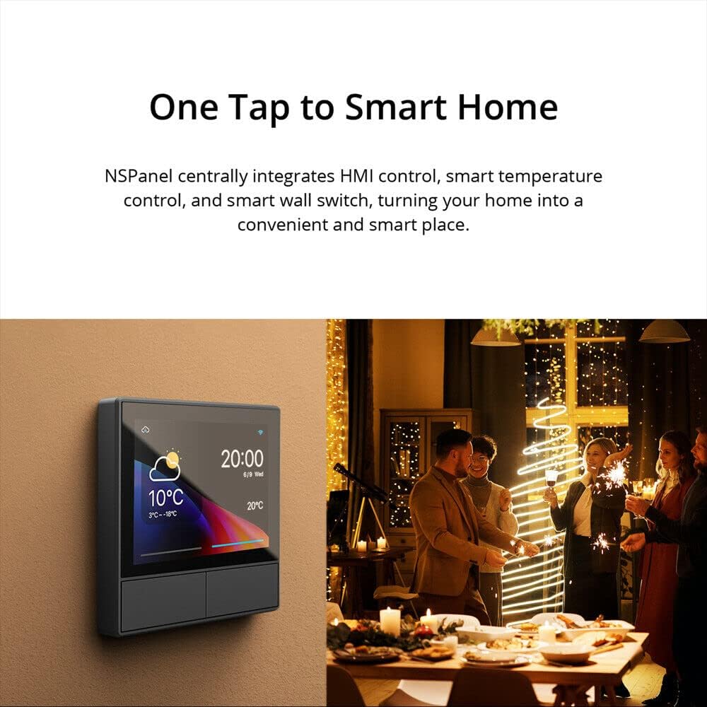 NSPanel Smart Touch Szene Wandschalter Funk Steuerung Display Funkschalter