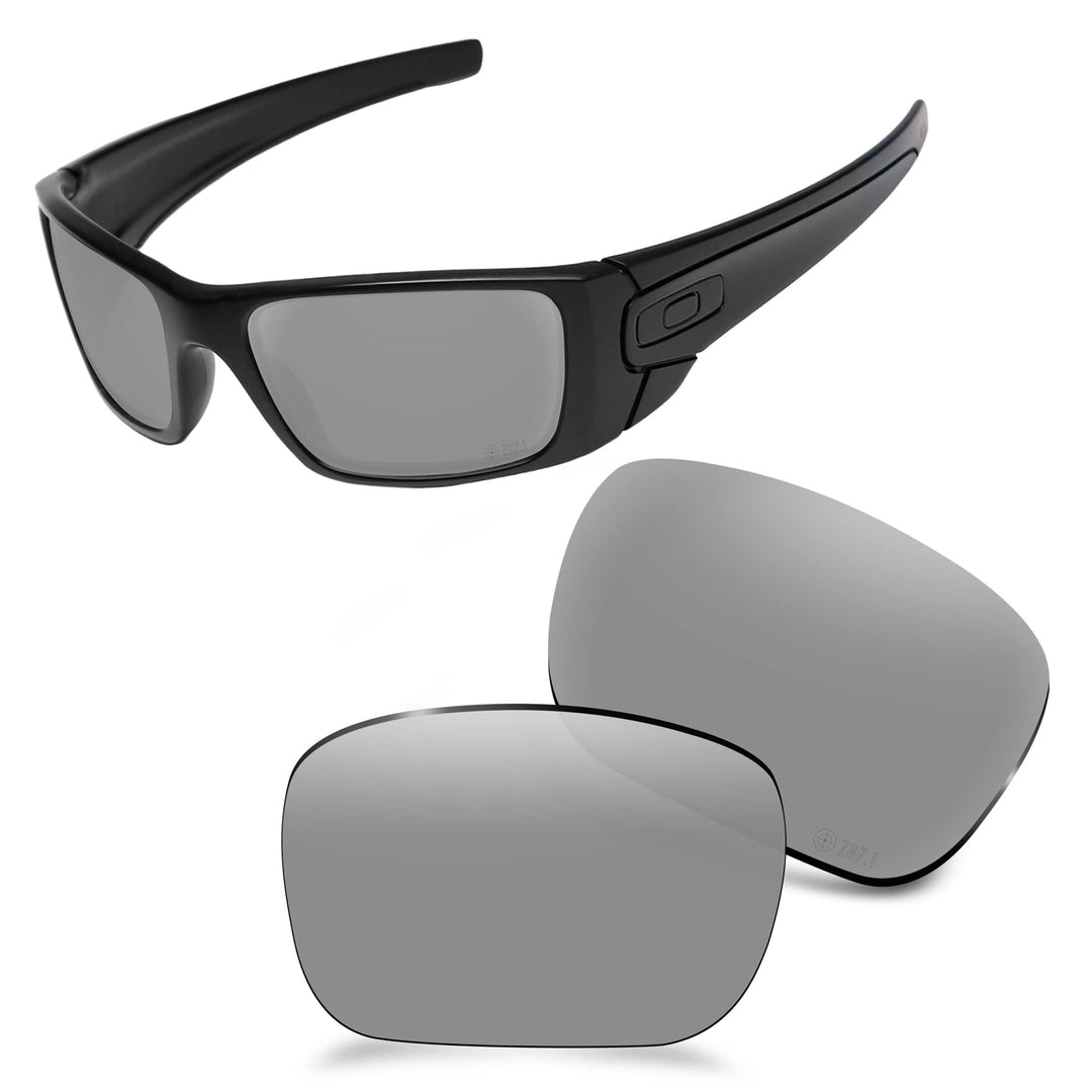 AOZAN ANSI Z87.1 Ersatzgläser kompatibel mit Oakley Fuel Cell OO9096 Sonnenbrille Gainsboro Polarisi