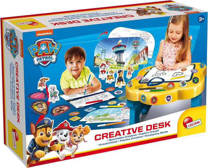 Liscianigiochi 103331 Creative Desk, Paw Patrol Kreativtisch, M, Paw Patrol Kreativtisch