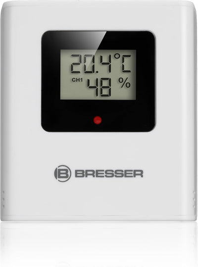 Bresser Funk-Wetterstation ClimateTemp NDH-NEO mit Aussensensor, Temperatur- und Luftfeuchtigkeitsan