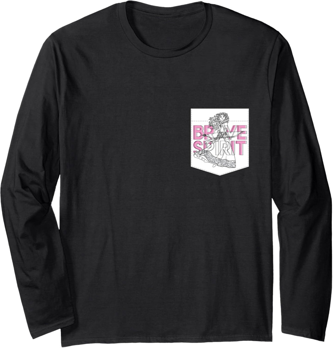 Disney Princess Merida Brave Spirit Langarmshirt