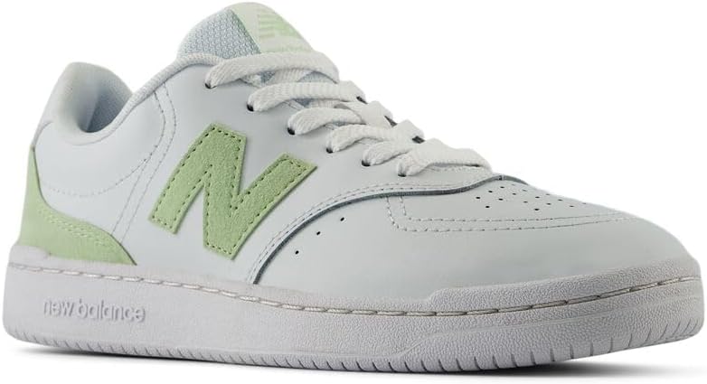 New Balance Damen 80Sneaker 40.5 EU Weiss Naturminze, 40.5 EU Weiss Naturminze