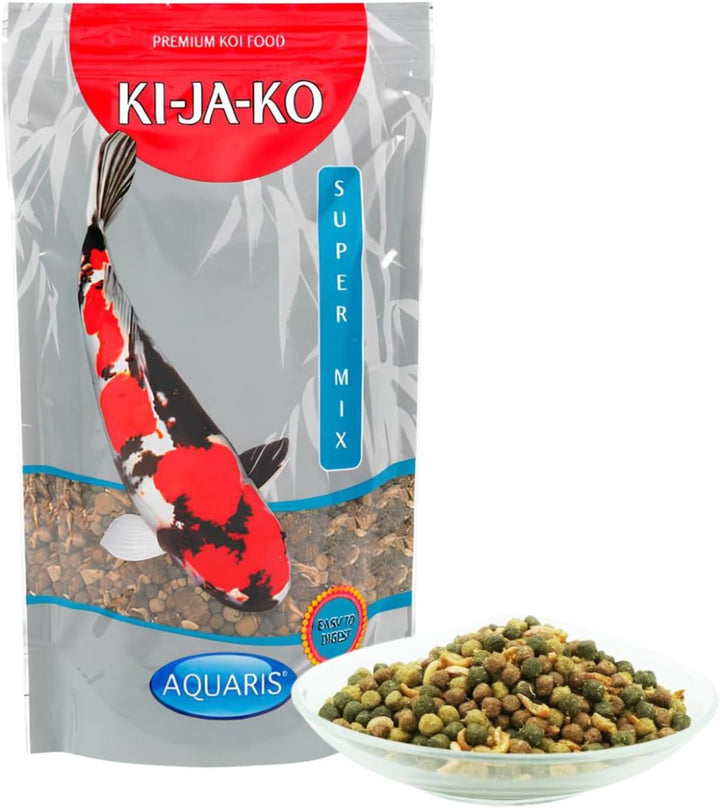 KI-JA-KO Super Mix Wellness-Koifutter in Premiumqualität 3 kg / 6mm - für Koi-Karpfen, das Wellness-