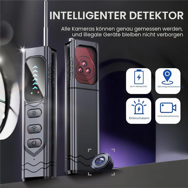 Wanzen Detektor Versteckte Kamera Finder Wanzenfinder Kameradetektoren Anti Spy Anti-Aufnahme Detekt