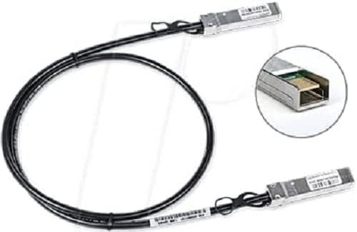 LANCOM SFP-DD-DAC50-1m 50-Gbit/s-Stapelkabel für den Anschluss dedizierter SFP-DD-Backplane-Stapelpo