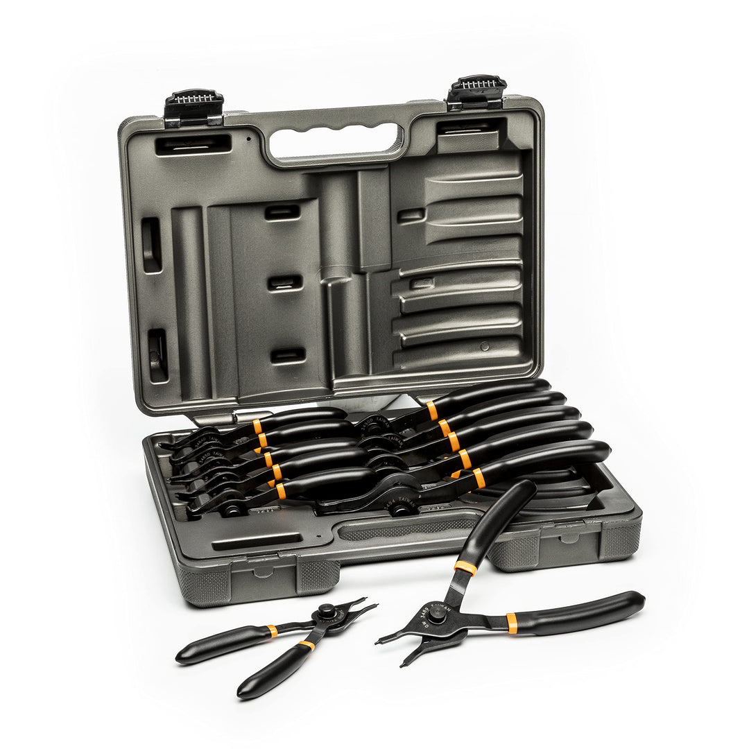 GEARWRENCH 3495 Convertible Sprengringzangen-Set, feste Spitze, 12-teilig