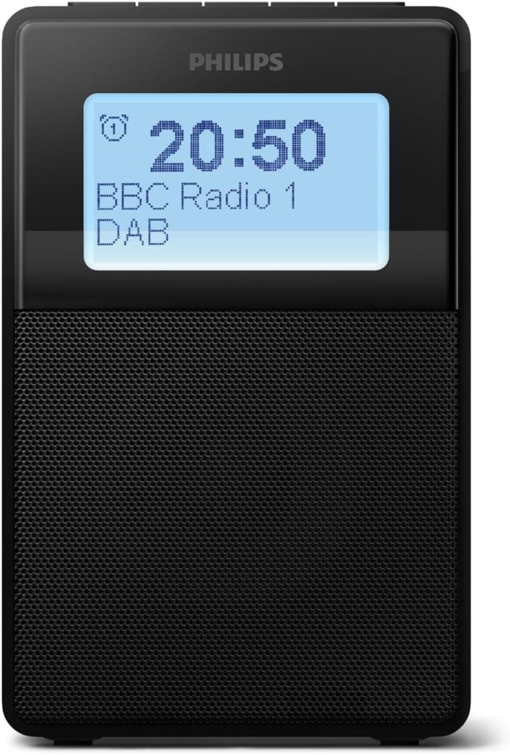 Philips TAR5100 spritzwasserfester DAB-UKW-Radiowecker mit Bluetooth