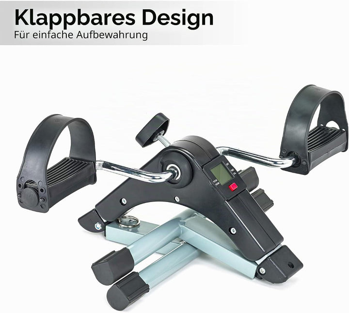 Heimtrainingspedale, Mini-Heimtrainer, zusammenklappbar, elektrischer Heimtrainer, Heimtrainingsgerä