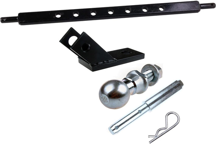 Verdrehsicherung inkl. Ackerschienenbolzen, Stufenbolzen mit Splint, inkl. Ackerschiene