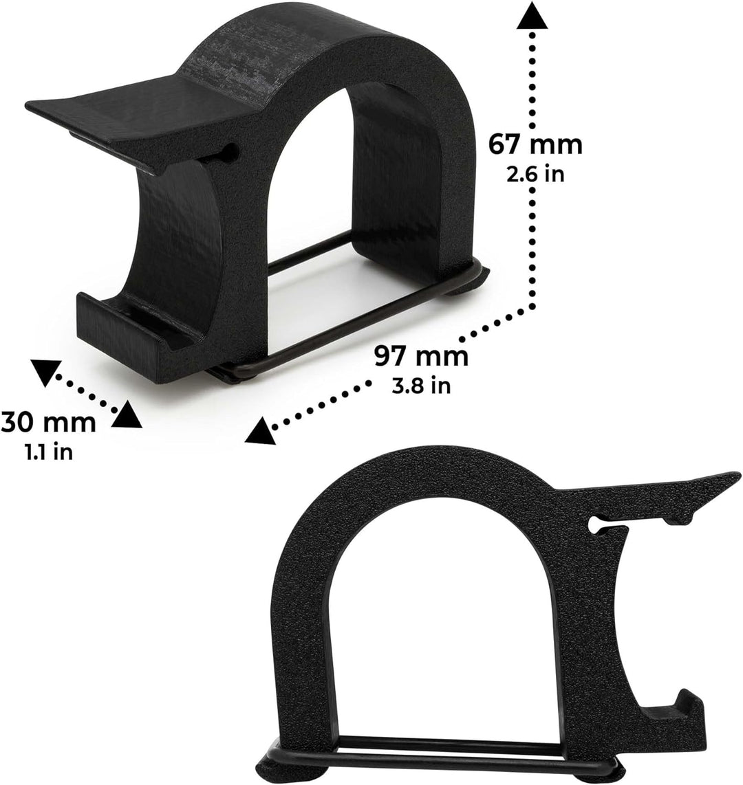 Mobilefox Universal Fahrrad Laufrad Halterung Fahrradträger Halter Adapter für Thule Chariot Anhänge