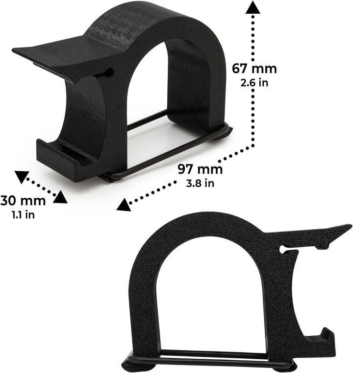 Mobilefox Universal Fahrrad Laufrad Halterung Fahrradträger Halter Adapter für Thule Chariot Anhänge