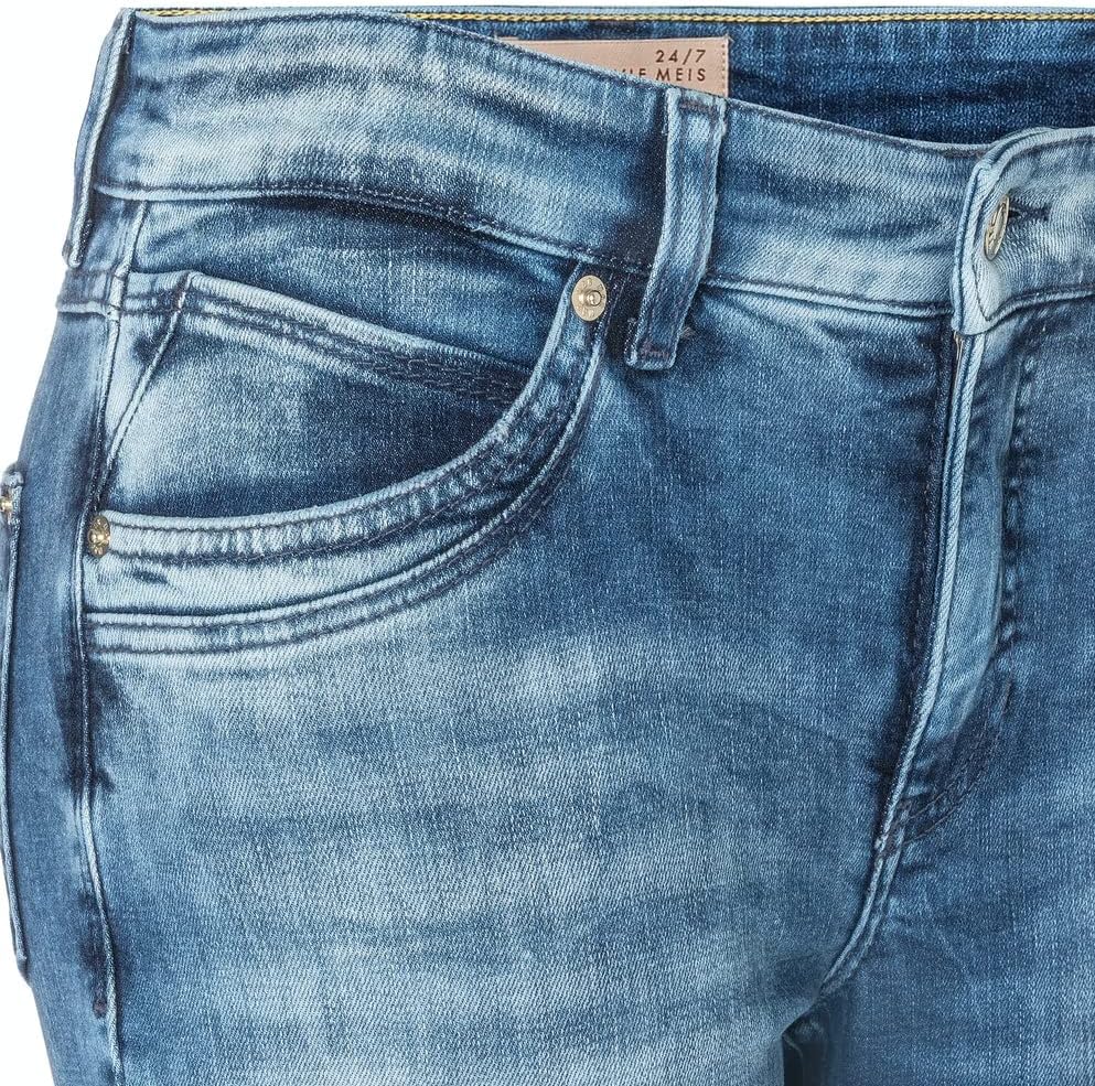 MAC Jeans Mac Damen Jeans Mel, Light Authentic Denim 0389262090 Blau 38-30