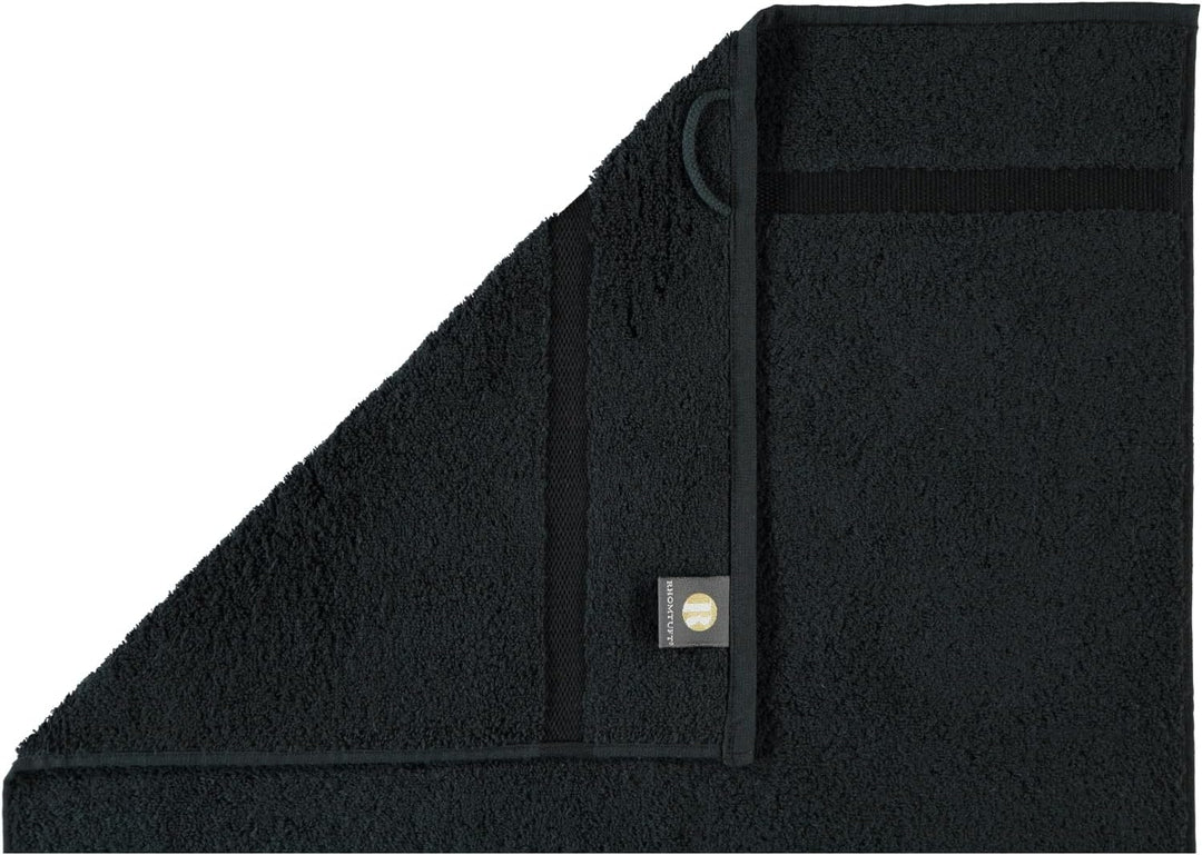 Rhomtuft Handtücher Princess schwarz - 15 Gästetuch 40x60 cm, Gästetuch 40x60 cm
