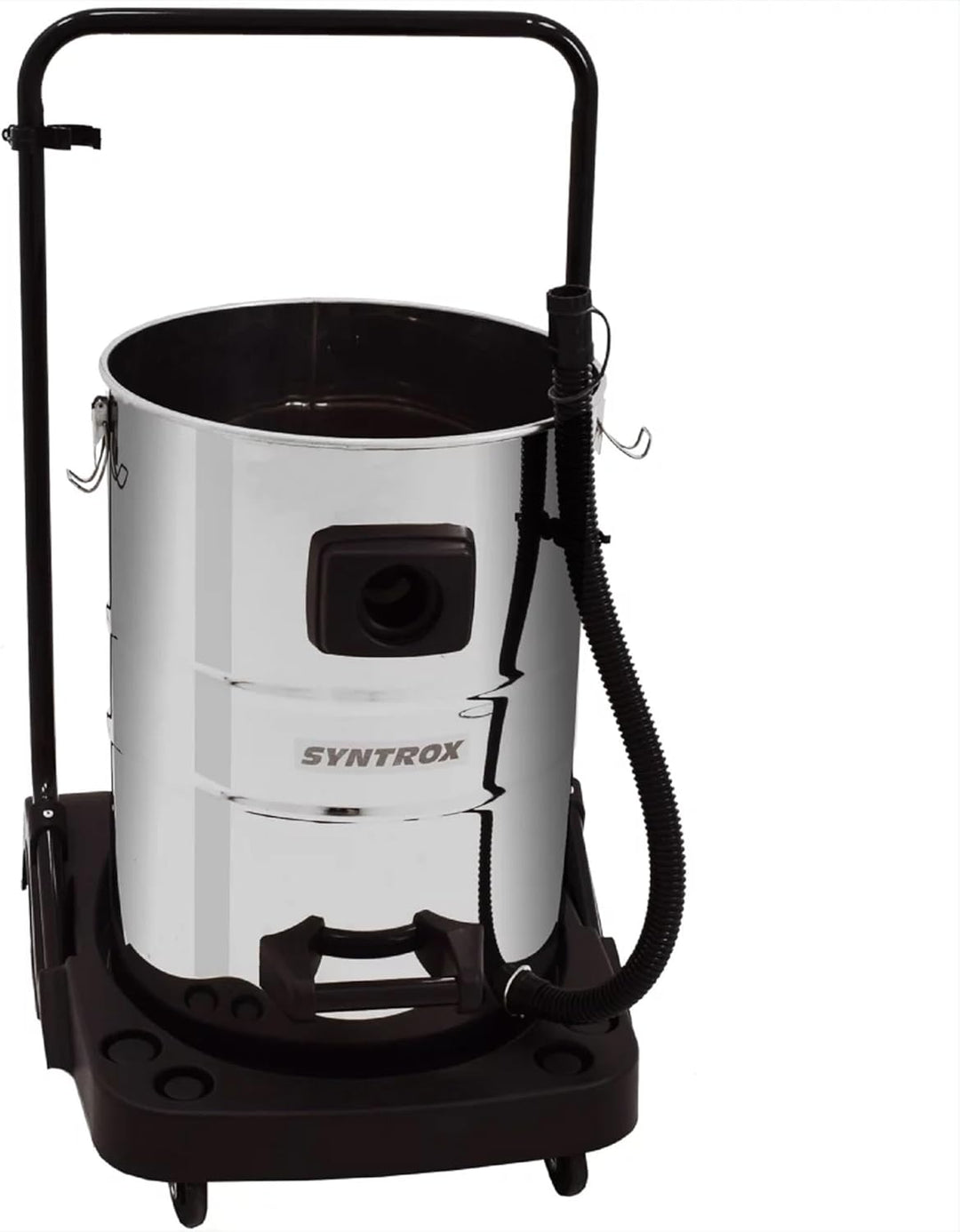 Syntrox Germany Industriesauger Samaka XL Edelstahl, 3 Saugturbinen, Grossraumsauger, Leistungsstark