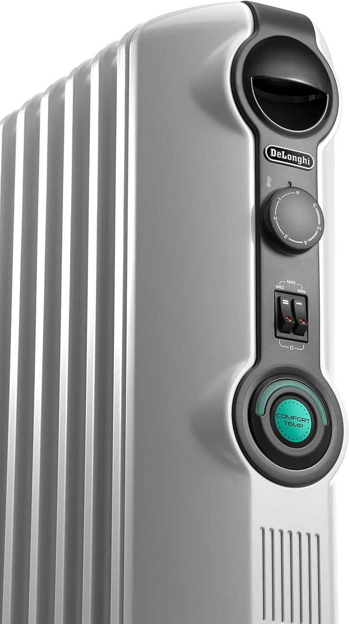 De'Longhi Radiator Radia-S Serie, grau, TRRS0920C 9 Elemente, 9 Elemente