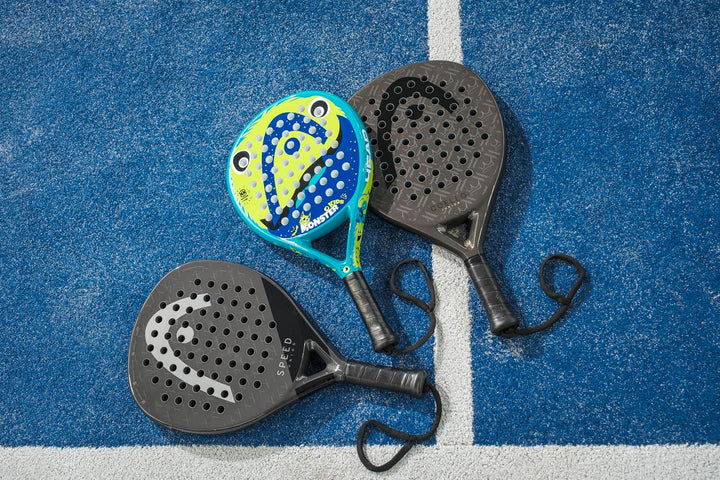 Head Monster Kids 2024 Padel Schläger, Blau/Grün
