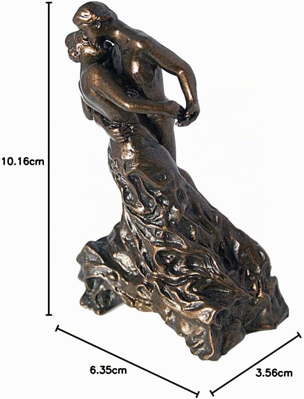 Pocket Art - Museums Miniaturskulptur - Der Walzer La Valse - nach Camille Claudel