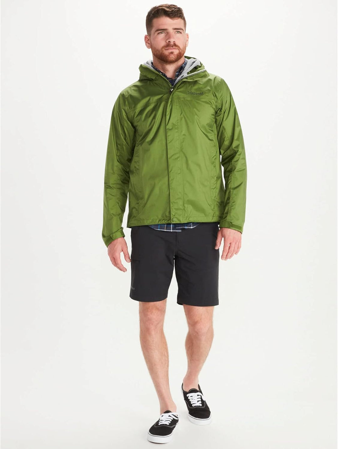 Marmot Herren Precip Eco Jacke Regenjacke Hardshelljacke Foliage XXL, Foliage XXL