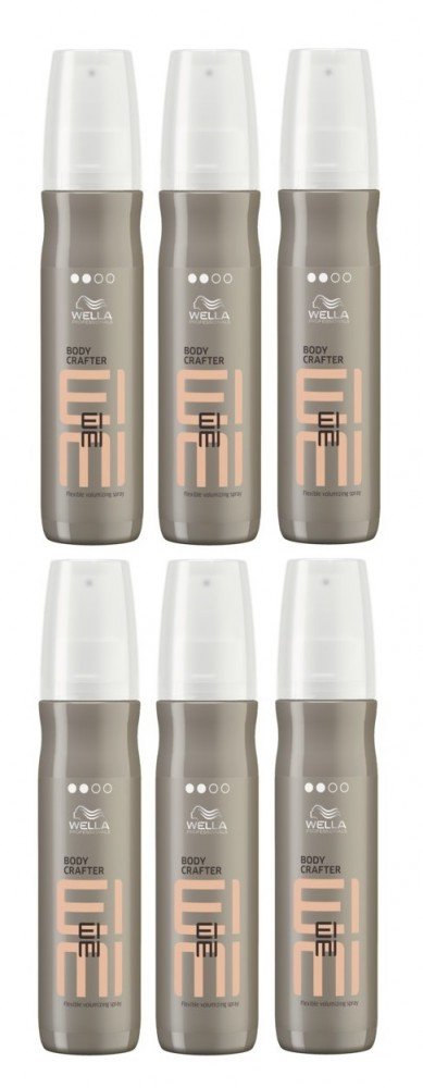 Wella EIMI Body Crafter 6 x 150 ml Volume Styling Volumen-Spray Professionals