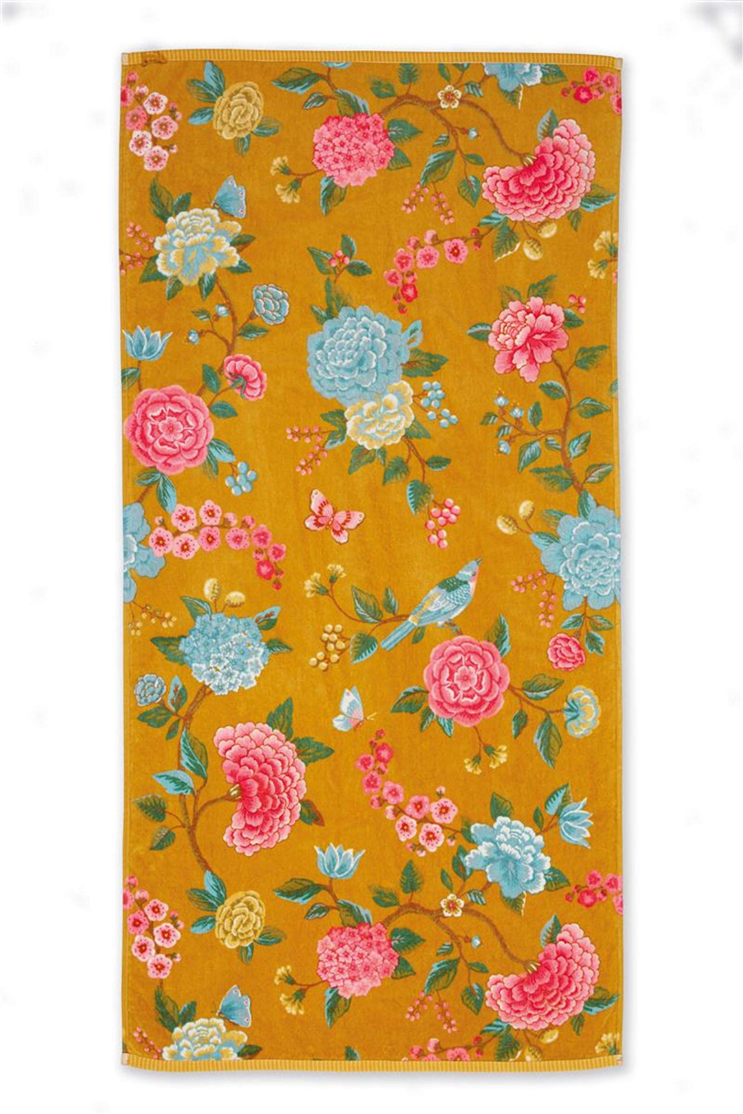 Pip Studio Good Evening Duschtuch Gelb 70x140 cm 70 x 140 cm Gelb, 70 x 140 cm Gelb